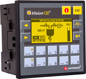 Unitronics Vision Unitronics Samba PLC + HMI All In One