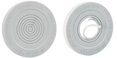 icotek KEL-SCDP Single Cable Entry Plates with 
Peel-away Membrane Rin